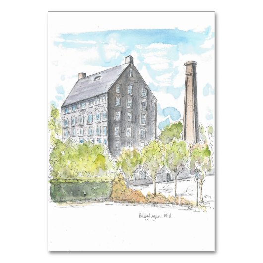 バリドゥガンミルダウンパトリック テーブルナンバー (正面)