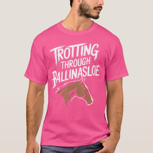 バリナスロー乗馬 Tシャツ (正面)