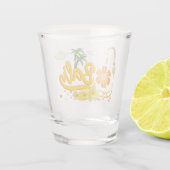 バリバケーショントロピカルアイランドビーチマッチング ショットグラス (裏面)