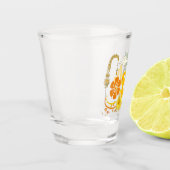 バリバケーショントロピカルアイランドビーチマッチング ショットグラス (左)