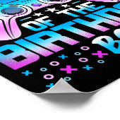 バリバリのゲーマー男子の誕生日 - ゲーム好きな男の子の誕生日に ポスター (角)