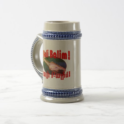 バリバリ！限定版ソーダマグ ビールジョッキ (正面左)