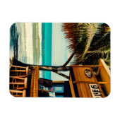 バリビーチカフェバー マグネット (横)