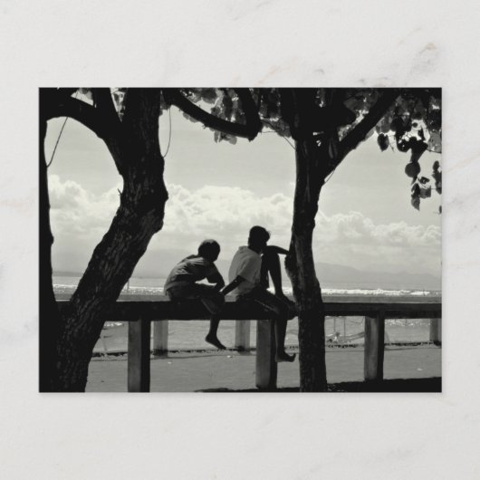 バリビーチライフ ポストカード (正面)