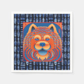 バリブリスチャウドッグ スタンダードカクテルナプキン (正面)