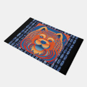 バリブリスチャウドッグ ドアマット (アングル)