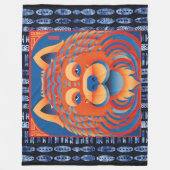 バリブリスチャウ フリースブランケット (正面)