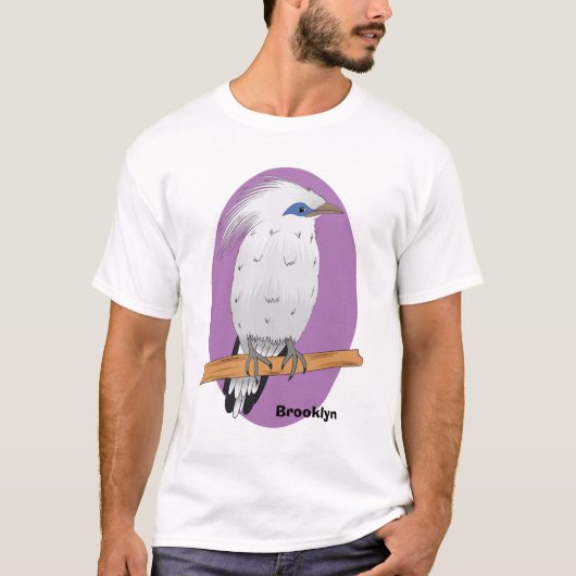 バリマイーナ 熱帯のエキゾチックな鳥 Tシャツ (正面)