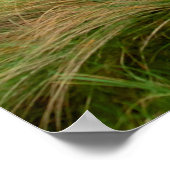 バリュブニオンズゴルフコースの景色 ポスター (角)