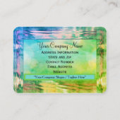 バリンガーブリスブルー3.5エレガントプロフェッショナル 名刺 (裏面)