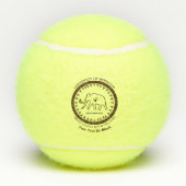 バリンギアウーリーマンモスシール大学 テニスボール (裏面)