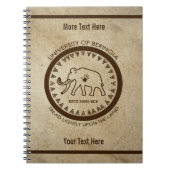 バリンギアナマンモスシール大学 ノートブック (正面)