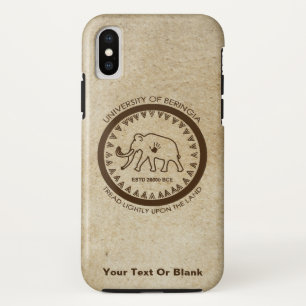 バリンギアナマンモスシール大学 iPhone XSケース