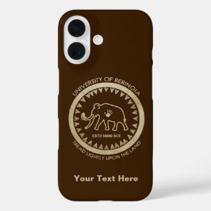 バリンギアナマンモスシール大学 iPhone 16ケース