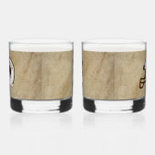 バリンギアマンモスヘルメット ウイスキーグラス (左)