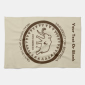 バリンギアマンモス大学 キッチンタオル (横)