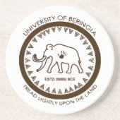 バリンギアマンモス大学 コースター (正面)