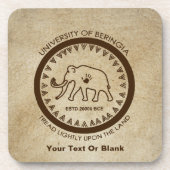 バリンギアマンモス大学 コースター (正面)