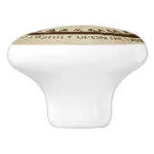 バリンギアマンモス大学 セラミックノブ (側面)