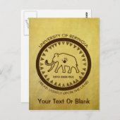 バリンギアマンモス大学 ポストカード (正面/裏面)