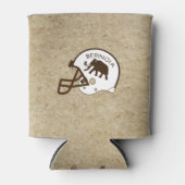 バリンシアサッカーヘルメットクーラーボックス 缶クーラー (正面)