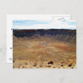 バリンジャー隕石クレーター ポストカード (正面/裏面)