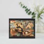 バリンブラックヴィンテージポストカード ポストカード (スタンド正面)