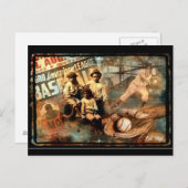 バリンブラックヴィンテージポストカード ポストカード (正面/裏面)