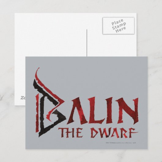 バリン名 ポストカード (正面/裏面)