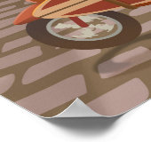 バリヴィンテージ旅行ポスター ポスター (角)