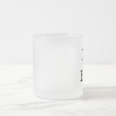 バリーが大好き フロストグラスマグカップ (中央)