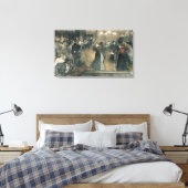 バリーのボール キャンバスプリント (インサイチュ (寝室))