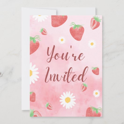 バリーの最初の誕生日 招待状 (裏面)