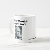 バリーは何をしますか。 コーヒーマグカップ (正面左)