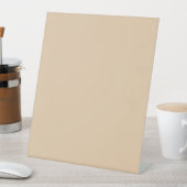 バリーウッド無地のカラー 台座サイン (インサイチュ)