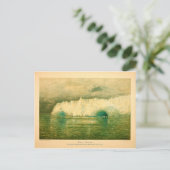 バリーグレーシャーアラスカヴィンテージプリンスウィリアムサウンド ポストカード (スタンド正面)