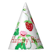 バリーハッピーバースデーパーティー帽子 パーティーハット (正面)
