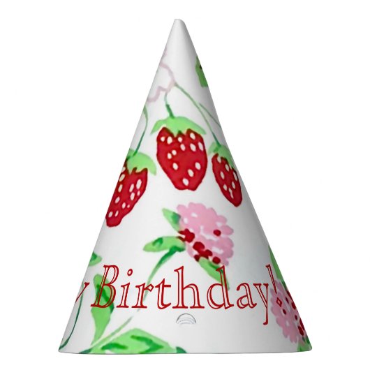 バリーハッピーバースデーパーティー帽子 パーティーハット (右)