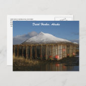 バリーホー山の後ろのカニポット ポストカード (正面/裏面)