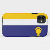 バリーヤ国旗ロシア共和国地域 Case-Mate iPhoneケース (裏面(横))