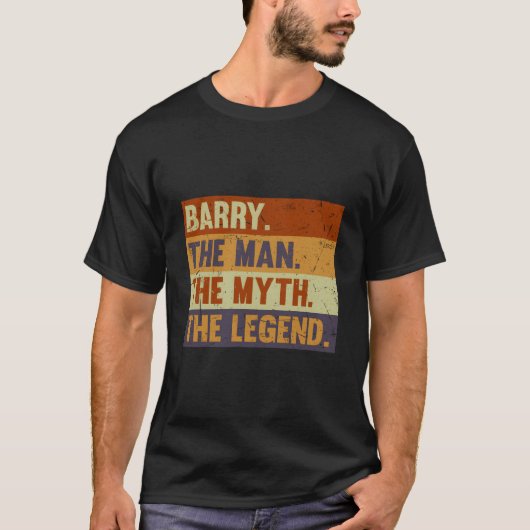 バリー伝説の神話 Tシャツ (正面)