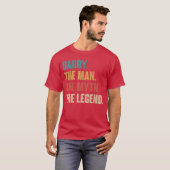 バリー伝説 バリーへ贈るレトロギフト Tシャツ (正面フル)