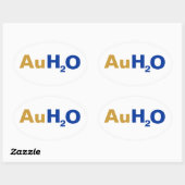 バリー・ゴールドウォーター 楕円形シール (シート)