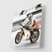 バリー・シェーン スクエア壁時計 (傾斜)