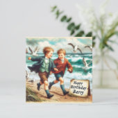バリー ~ 誕生日カード ~ ビーチでの楽しい時間 ~ (スタンド正面)