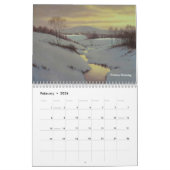 バリーDeBaunの絵画 カレンダー (2月 2026)