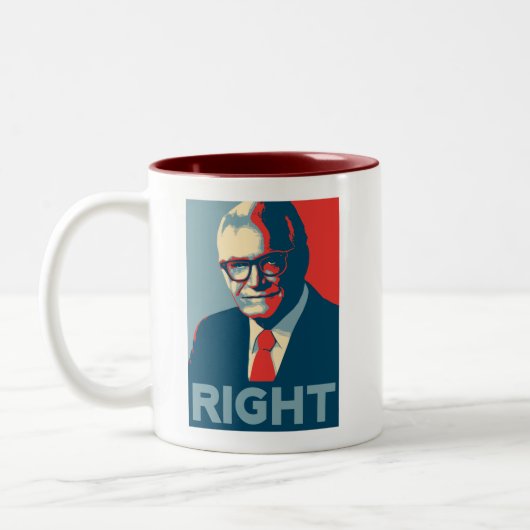 バリーGoldwaterの権利 ツートーンマグカップ (左)