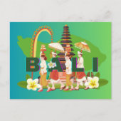 バリ島からの挨拶 – パラダイスからのポストカード» シーズンポストカード (正面)