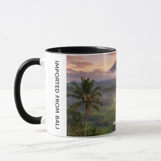バリ島から輸入された私のベストティーチャー用コーヒーマグ マグカップ (左)
