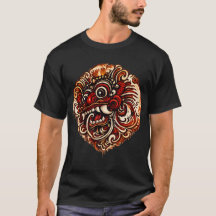 バリ島のバロンイラストTシャツ